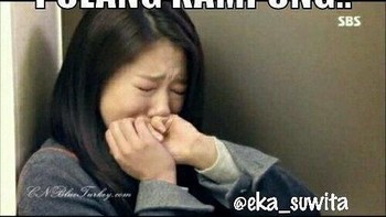 Derita gebetan dengan yang lain. Foto: Internet