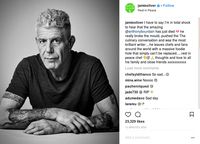 Anthony Bourdain Meninggal, Jamie Oliver hingga Nigella Lawson Ucapkan Bela Sungkawa