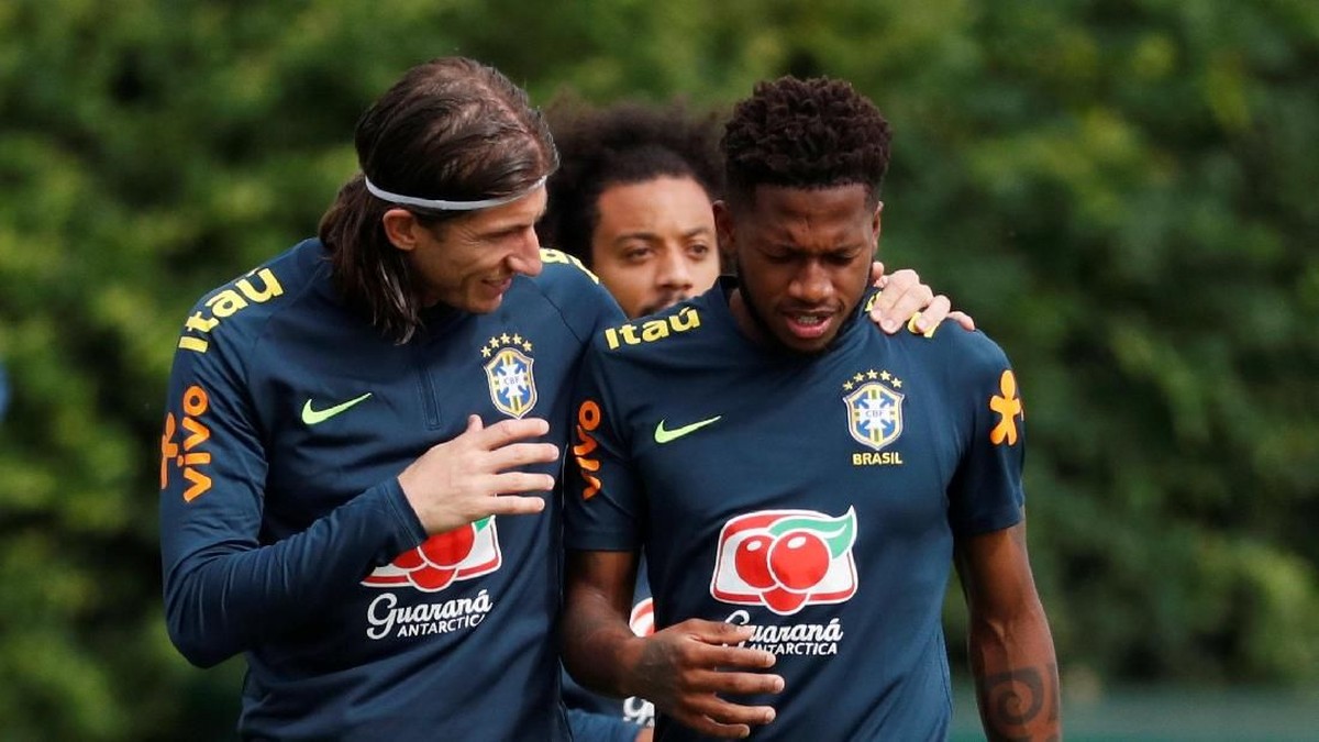 Fred saat masih memperkuat timnas Brasil. (Foto: Matthew Childs/Reuters)