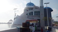 Masjid ini dibangun pada tahun 2009 dan diresmikan pada tahun 2012. (Ibnu Munsir/detikTravel)