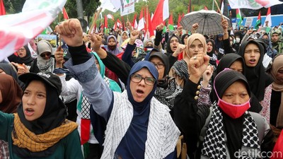 Hari Quds Sedunia, Kedubes AS di Jakarta Didemo
