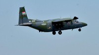 PT Dirgantara Indonesia (Persero) atau PTDI melakukan ferry flight 2 (dua) unit pesawat terbang NC212i untuk Angkatan Udara Filipina dari Bandara Internasional Husein Sastranegara Bandung menuju Bandara Internasional Clark, Filipina, Jumat (8/6/2018). Pool/PTDI.