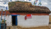 Ini adalah kantor pos yang berada di Desa Hikkim, salah satu desa di Spiti yang berada di Pegunungan Himalaya. (Sandipan Dutta/BBC Travel)