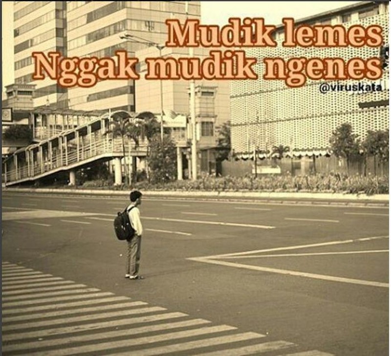 meme mudik 2018