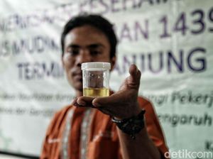 Sopir Bus AKAP Jalani Tes Kesehatan di Terminal Tanjung Priok