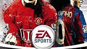 Ekspresi teriakkan dari Rooney dan senyuman Ronaldinho kembali hadir untuk FIFA 08. Foto: Istimewa