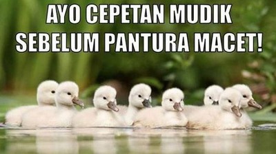 Jelang Libur Lebaran, Meme Mudik Ini Jadi Hiburan
