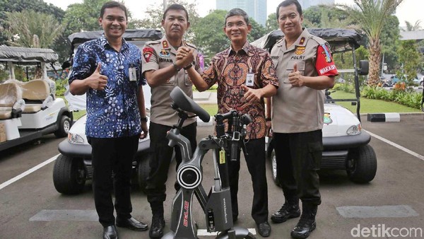 30 Unit Sepeda Listrik Disiapkan untuk Patroli Asian Games 2018