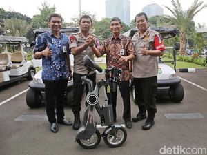 30 Unit Sepeda Listrik Disiapkan untuk Patroli Asian Games 2018