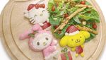 Keren! Desainer Grafis Ini Bikin Bento Cantik di Atas Piring Kayu