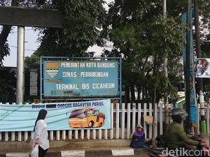 Puncak Arus Mudik via Terminal Cicaheum Diprediksi H-3 Lebaran