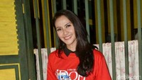 Maudy Koesnaedi saat ditemui di kawasan Lebak Bulus, Jakarta Selatan pada Kamis (7/6). Pool/Ismail/detikFoto.