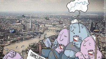 Dia adalah Lucas Levitas, seorang ilustrator asal Brasil yang menetap di kota London. (Foto: Instagram/lucaslevitan)