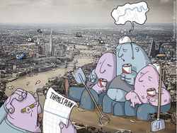 Karakter Kartun Dipadukan Dunia Nyata Jadi Karya Keren