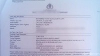 Dan baru-baru ini Lucinta Luna melaporkan salah satu akun, dari berkas tersebut tampak nama Muhammad Fatah. Dok. Istimewa