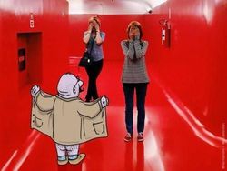 Karakter Kartun Dipadukan Dunia Nyata Jadi Karya Keren