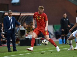 Kevin De Bruyne. Gelandang tengah Manchester City yang juga andalan Belgia ini sekarang dihargai sekitar 150 juta euro. (Foto: Eric Vidal/Reuters)