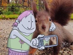 Karakter Kartun Dipadukan Dunia Nyata Jadi Karya Keren