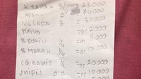 Bon Sayur Rp 2,32 Juta Ramai Dibahas, Ini Penjelasan Elite PD. Bon belanjaan sayur Kadiv Komunikasi dan Politik Partai Demokrat (PD), Imelda Sari, jadi perbincangan pengguna Twitter. Total harga bahan dapur Imelda mencapai Rp 2.320.000. Apa kata Imelda?    Imelda punya alasan mengunggah foto hasil belanjanya pagi tadi itu. Iya Rp 232 ribu. Itu jadi rame. Gua cuma sebel aja itu harga-harga mahal banget, ucap Imelda. Foto: Twitter
