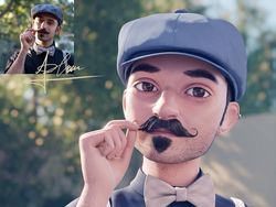 Keren! Pakar Photoshop Bikin Orang Biasa Jadi Animasi Pixar
