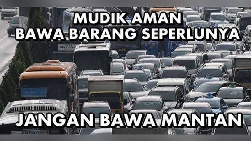 meme mudik 2018