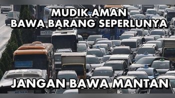 Jangan bawa mantan. Foto: Internet