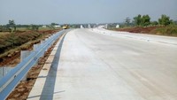 Dikutip dari Instagram Kementerian PUPR, ruas tol Pandaan Malang yang dibuka fungsional adalah ruas Pandaan Sukorejo sepanjang 5 km.Foto: Dok. PT PP (Persero) Tbk.