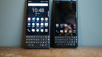 Sama seperti pendahulunya, Key2 mengusung layar LCD 4,5 inch dengan aspek rasio 3:2 pada Key2, namun dengan bezel bagian atas yang lebih ramping. Foto: Pocket-lint