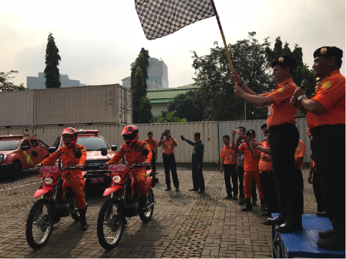 Amankan Mudik Lebaran, Basarnas Lepas  Tim Siaga SAR