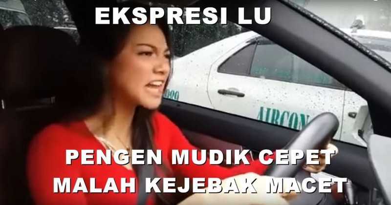 meme macet mudik