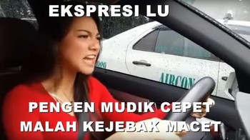Derita macet. Foto: Internet