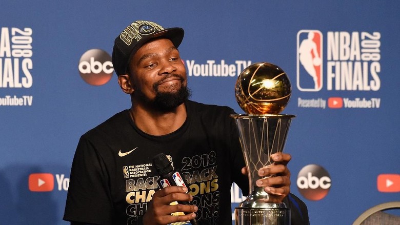 Kevin Durant Jadi MVP Final NBA 2018 Kevin Durant Jadi MVP Final NBA 2018