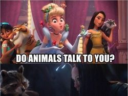 Avengers Vs Disney Princess dalam Balutan Meme Kocak