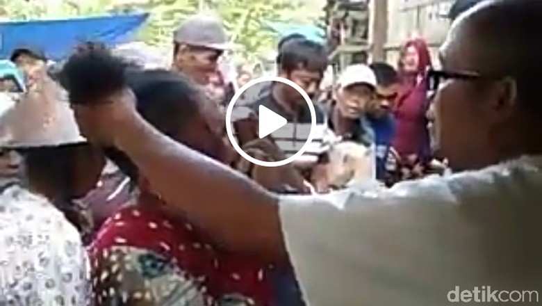 Viral Video Ibu di Grobogan Dipukuli karena Kepergok Mencuri