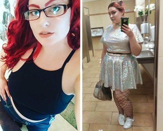 Agar terlihat lebih cantik, wanita suka selfie dari sudut atas. Itu membuat mereka terlihat beda dalam foto profil di media sosial atau aplikasi pesan. Foto: Duress56/voat  