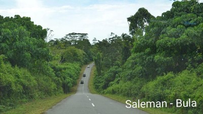 Mulus! Ini Lho Jalan Trans Maluku di Pulau Seram