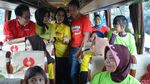 Ribuan Pedagang Jamu Mudik Gratis