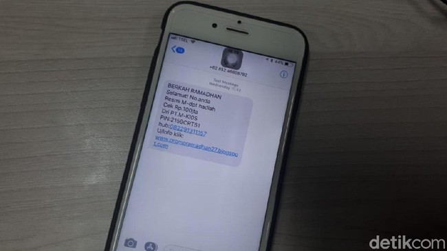Waspada! Marak SMS Penipuan Sejak THR Cair