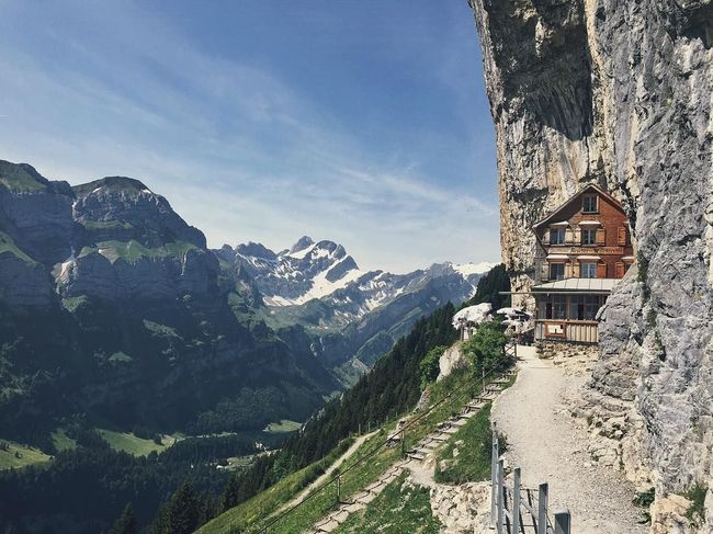 Berggasthaus Aescher Restaurant Швейцария