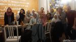 Kemeriahan Pengunjung Warung Pasta di Hari Terakhir DiTraktir Detikcom