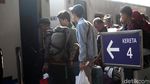25.170 Pemudik Berangkat Melalui Stasiun Pasar Senen