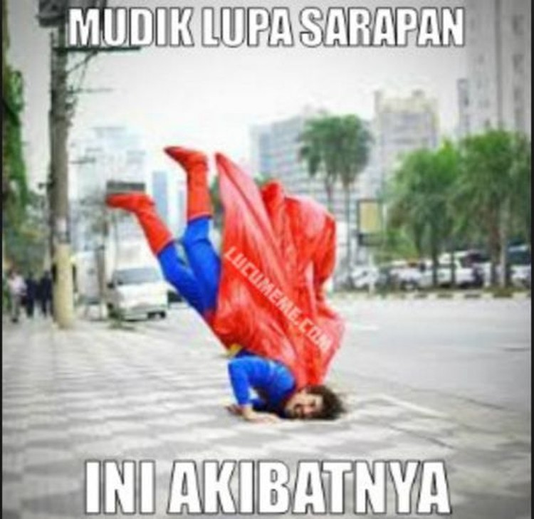 meme macet mudik