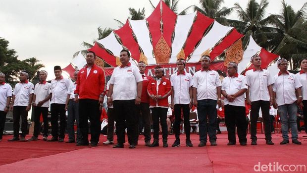 Pelantikan pengurus DPC TMP se-Jawa Tengah.