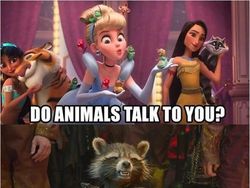 Avengers Vs Disney Princess dalam Balutan Meme Kocak