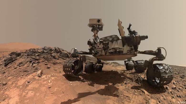 Wahana Penjelajah Mars Temukan Materi Organik Wahana Penjelajah Mars Temukan Materi Organik
