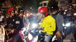Potret Gatot Nurmantyo Naik Motor Pulang dari Kenduri Cinta