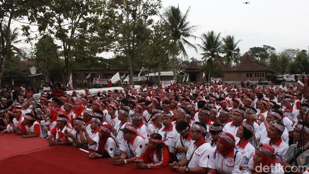 Pelantikan pengurus DPC TMP se-Jawa Tengah.
