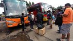 Terminal Bayangan Lebak Bulus Mulai Dipadati Pemudik