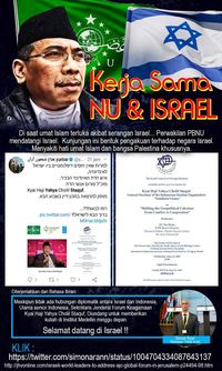 Yahya Staquf ke Israel, PBNU: Bukan Jalin Kerja Sama