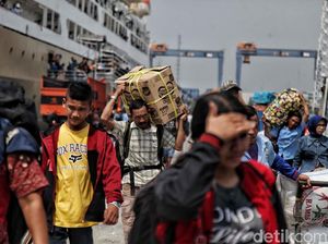 Pemudik Asal Tanjung Pinang Tiba di Jakarta